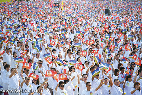 พิธีตอกเสาเข็มมงคล “สุวรรณรัตนอินทขิล” สถาปนามหาวิหารพระมงคลเทพมุนี (สด จนฺทสโร) ณ คลองบางนางแท่น อ.สามพราน จ.นครปฐม