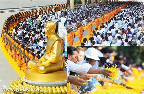 ธรรมยาตรา กตัญญูบูชา มหาปูชนียาจารย์ พระผู้ปราบมาร อนุสรณ์สถาน ๗ แห่ง วันที่ ๒-๓๑ มกราคม พ.ศ. ๒๕๕๙