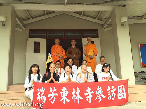 ชาวไต้หวันเยี่ยมชมโรงเรียนพระปริยัติธรรม วัดพระธรรมกาย จังหวัดปทุมธานี