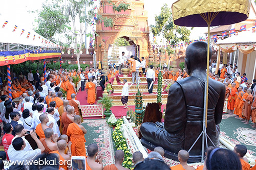 มูลนิธิธรรมกายร่วมมุทิตาจิตสมเด็จพระสังฆราชกัมพูชา ประเทศกัมพูชา