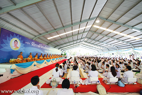 ทบทวนบุญ เรื่อง : อัญชลี เรืองจิต  วิสาขบูชา พลังใดฤาจะยิ่งใหญ่เท่าพลังศรัทธา