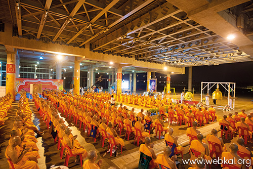 วารสาร , อยู่ในบุญ , มกราคม , อานิสงส์แห่งบุญ , นิตยสาร , หนังสือธรรมะ , วัดพระธรรมกาย , พิธีเจริญชัยมงคลคาถา และพิธีลั่นฆ้อง กลอง ระฆัง ถวายพระพรชัยมงคล