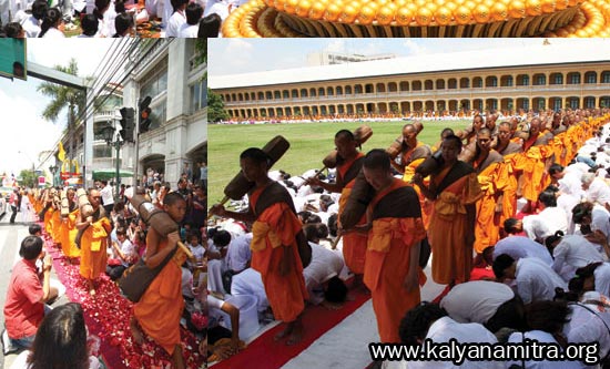 ธุดงค์ธรรมชัย อัญเชิญรูปหล่อทองคำพระมงคลเทพมุนี 