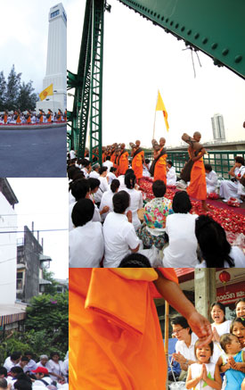 ธุดงค์ธรรมชัย อัญเชิญรูปหล่อทองคำพระมงคลเทพมุนี 