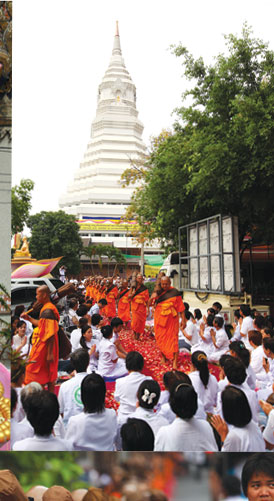 ธุดงค์ธรรมชัย อัญเชิญรูปหล่อทองคำพระมงคลเทพมุนี 