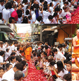 ธุดงค์ธรรมชัย อัญเชิญรูปหล่อทองคำพระมงคลเทพมุนี 