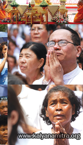 ธุดงค์ธรรมชัย อัญเชิญรูปหล่อทองคำพระมงคลเทพมุนี 