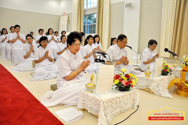 วัดพระธรรมกายฟลอริดา จัดพิธีบูชาข้าวพระ