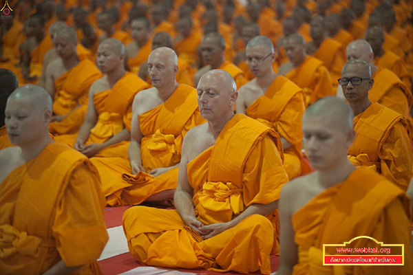 พิธีบรรพชาสามเณรรุ่นเข้าพรรษา
