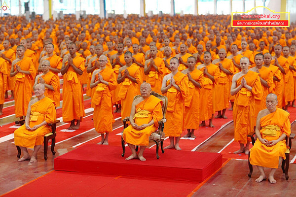 พิธีบรรพชาสามเณรรุ่นเข้าพรรษา