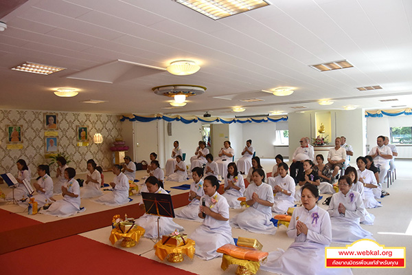 วัดพระธรรมกายเดนมาร์ก ประเทศเดนมาร์ก จัดพิธีบูชาข้าวพระ และพิธีทอดผ้าป่าเพื่อสร้างวัดพระธรรมกายเดนมาร์ก