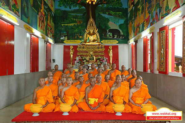 พิธีบรรพชาอุปสมบทหมู่ ธทย.พระพี่เลี้ยงรุ่นเข้าพรรษา