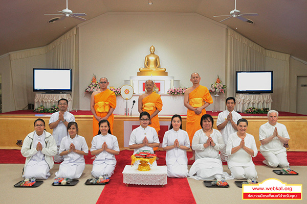 วัดพระธรรมกายเท็กซัส ทำบุญปล่อยปลาให้ชีวิตสัตว์เป็นทาน