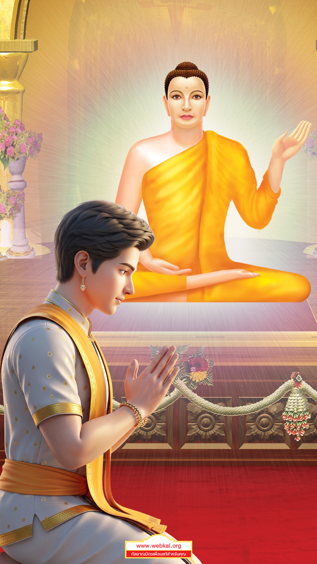 พระพากุละเถระ , ประวัติพระพากุละ , พระอรหันต์ผู้มีอายุยืน , พระพากุละบรรลุอรหันต์ , พระอรหันต์ในสมัยพุทธกาล , พระพากุละถวายยา , อัฐบริขารพระ , บาตรพระ , ผ้าไตรจีวร , พระอรหันต์ 160 ปี , พระพากุละเถระประวัติ , พระสงฆ์อินเดียโบราณ , วิหารอินเดียพุทธ , พระในวิหารสีขาว , พุทธประวัติ 3D , ภาพพระสมจริง , พระบรรลุธรรม