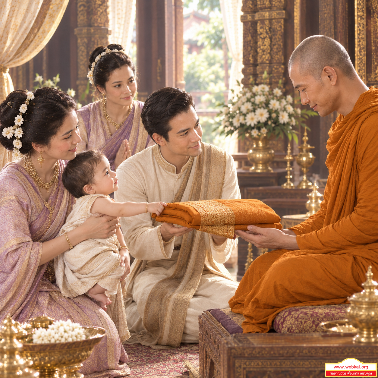 อานิสงส์ถวายข้าวมธุปายาส, สามเณรติสสะ, พระสารีบุตร, พระเถระ, สามเณรอรหันต์, พระอรหันต์, พุทธกาล, การ์ตูนAI, AI, ธรรมะ, การ์ตูนธรรมะ