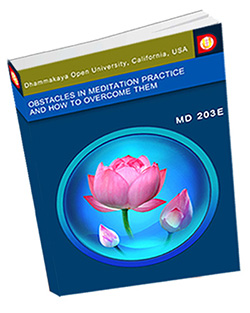 หนังสือธรรมะแจกฟรี .pdf MD 203E MEDITATION OBSTACLES AND OVERCOMING THEM