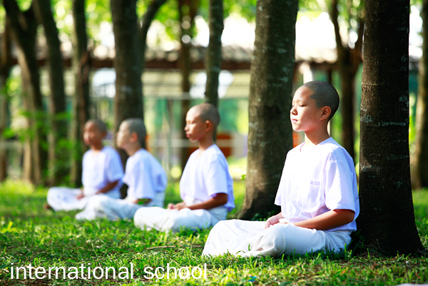 สามเณรโรงเรียนนานาชาติ รุ่นที่ 14 Summer Program อบรมระหว่างวันที่ 6 -27 กรกฎาคม พ.ศ. 2568