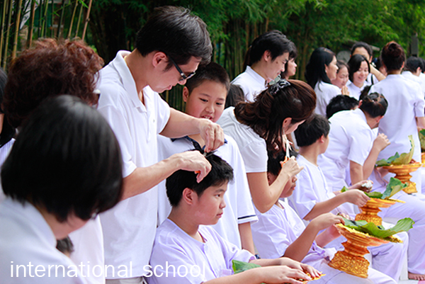 สามเณรโรงเรียนนานาชาติ รุ่นที่ 14 Summer Program อบรมระหว่างวันที่ 6 -27 กรกฎาคม พ.ศ. 2568