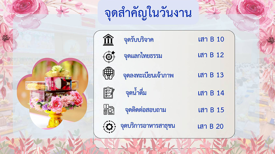 ขอเชิญร่วมพิธีถวายผ้าอาบน้ำฝนและประทีปโคมไฟ วันพฤหัสบดีที่ 10 กรกฎาคม พ.ศ. 2568 ณ ห้องแก้วสารพัดนึก 2