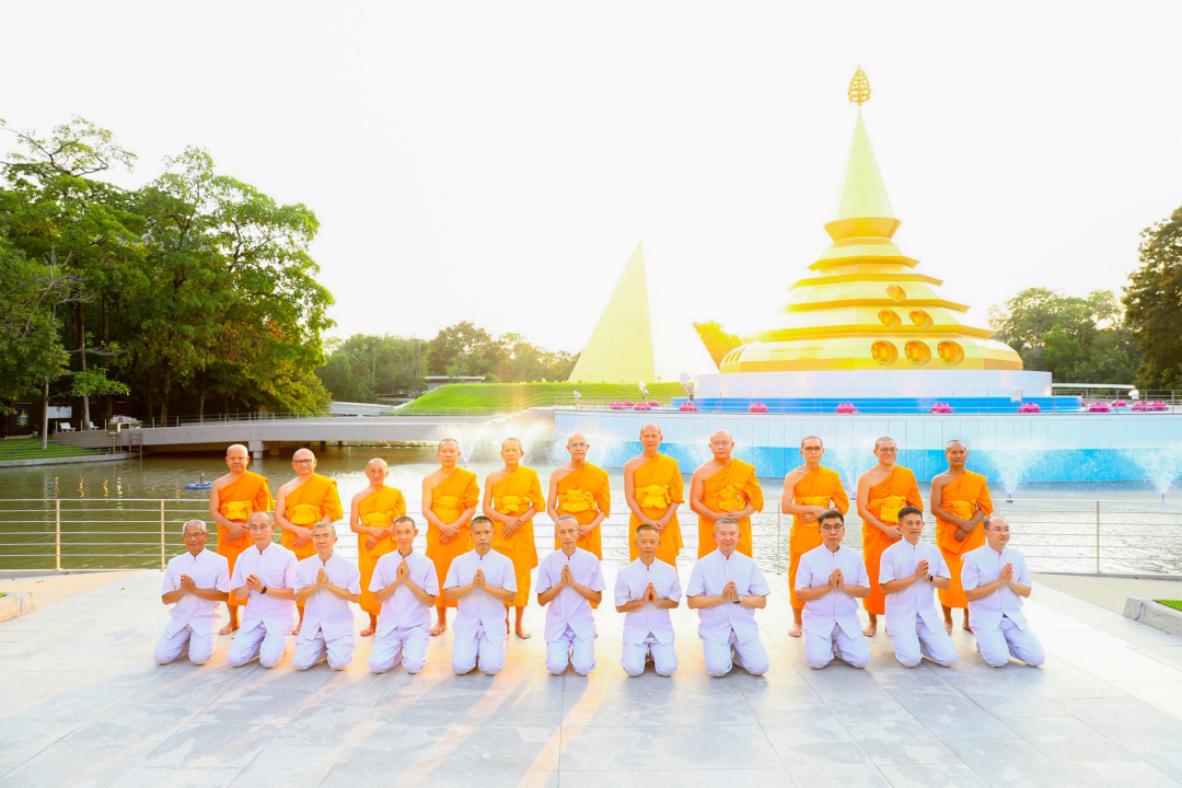 อุบาสกอุปสมบทอุทิศชีวิต ในวันวิสาขบูชา วันอาทิตย์ที่ 31 พฤษภาคม พ.ศ. 2569 ณ อุโบสถพระไตรปิฎก วัดพระธรรมกาย จ.ปทุมธานี